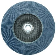 Weiler 7" Big Cat Abrasive Flap Disc, Flat (TY27), 60Z, 5/8"-11 UNC 50844